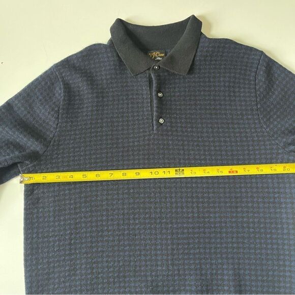 J.Crew Cashmere collared sweater in houndstooth jacquard Medium - Picture 13 of 14